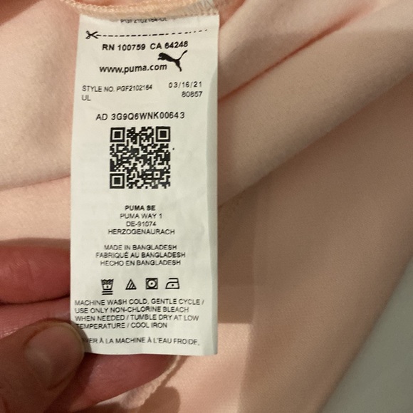 Girls PUMA Sweatshirt - Picture 4 of 5